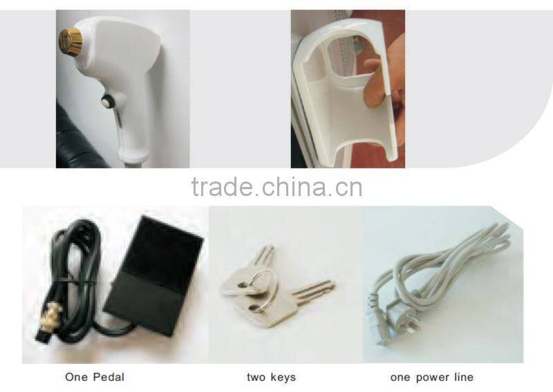 Portable 808nm diode laser hair removal machine home use