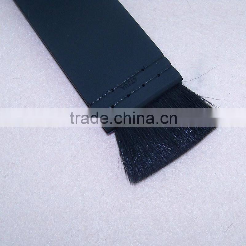 High quality goat hair private label powder makeup brushes face cleaning brush