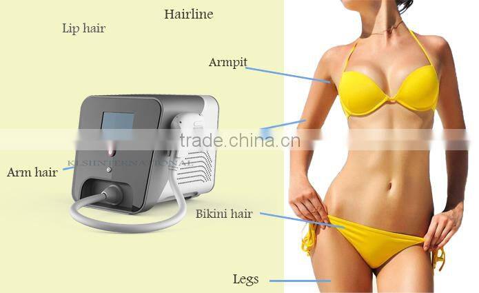 High power 808nm diode laser for hair removal machine beauty skin depilator