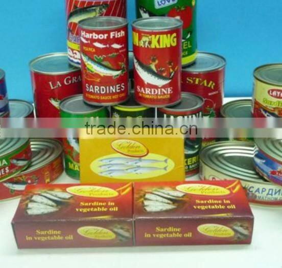 High Quality Canned Sardine Fish in Tomato Sauce From Thailand