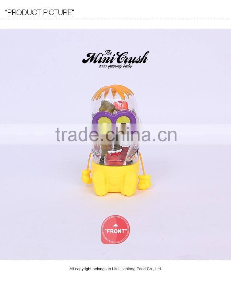 Mini crush brand factory online shopping Assorted Fruit Shaped jelly candy