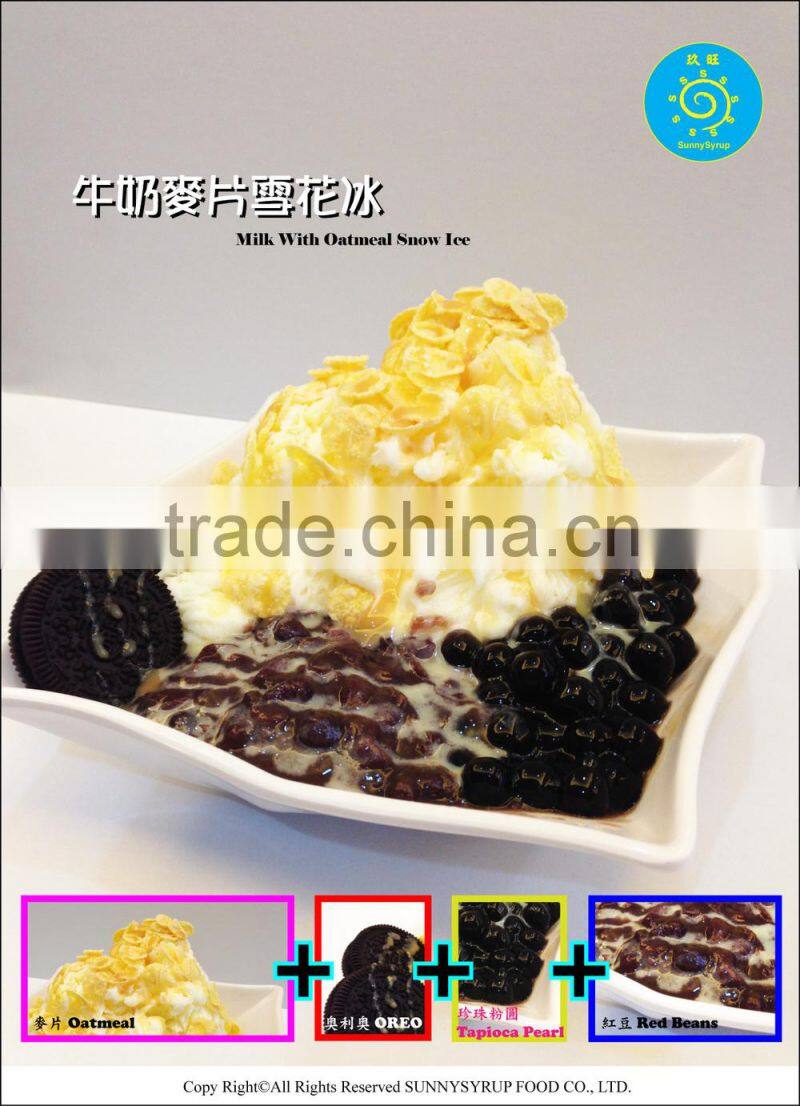 Sweet Peanut butter for bubble tea or snow ice