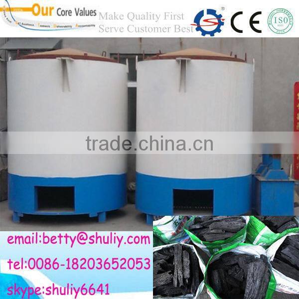 Charcoal Machine / Charcoal Making Machine for corn stalk, cotton stalk, bean husk