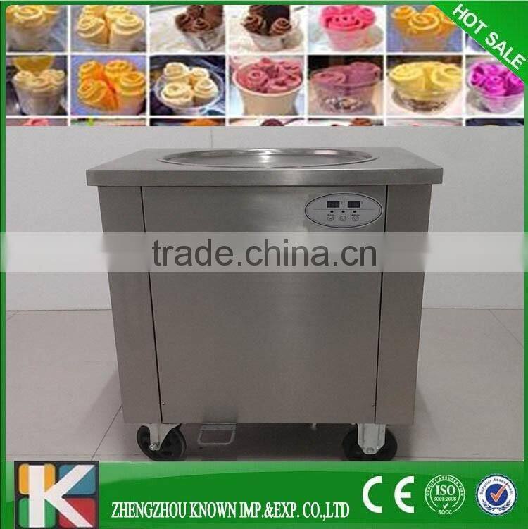 Square fried ice cream pan ice cream machine 110V /220V