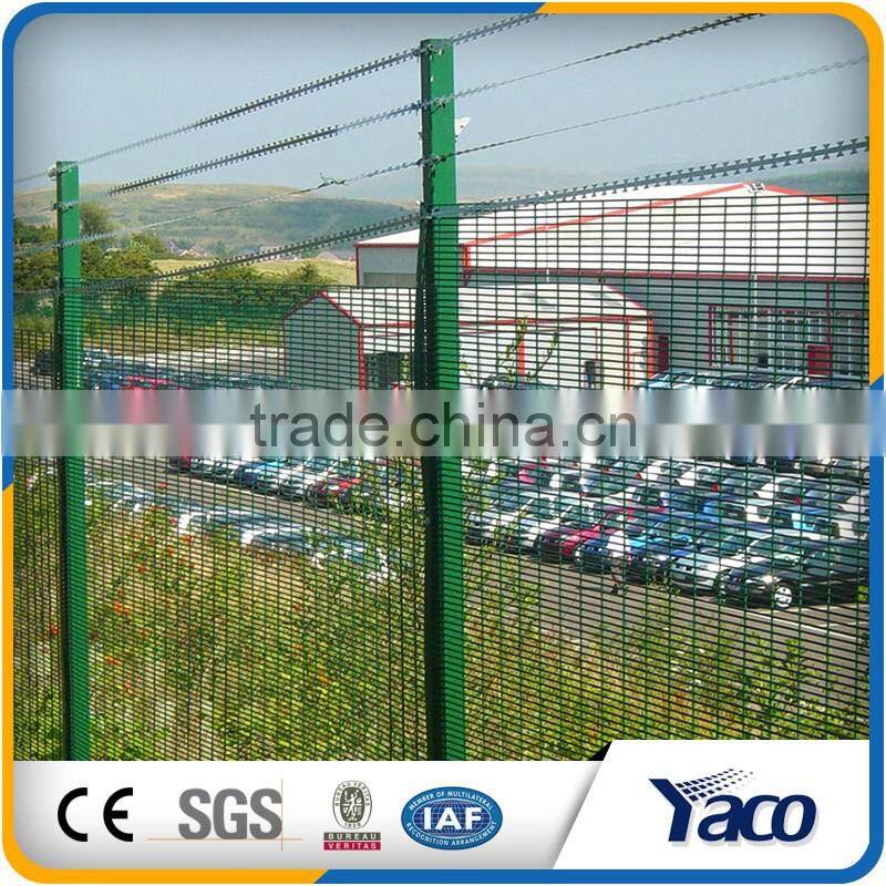 Anti-climb welded mesh fence,prison security fence prices