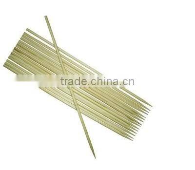 HY Factory Wholesale Natural BBQ Use 2.5mm*20cm bamboo skewers or bamboo sticks