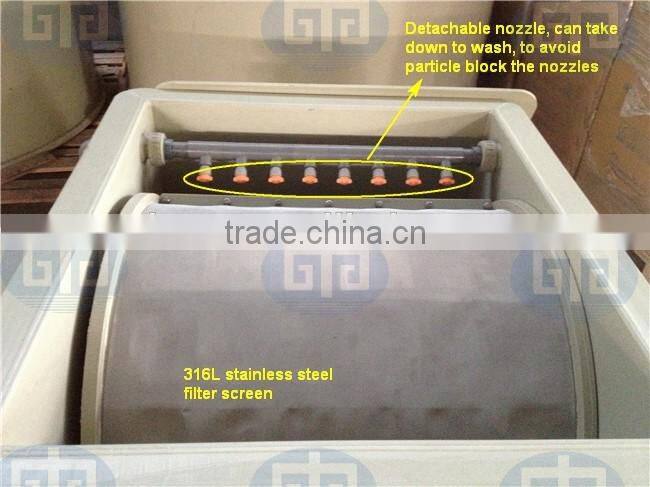 Fish farm drum filter, drum filter for the recirculating aquaculture system