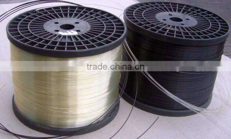 2.2mm black color polyester wire for green house and fruit garden