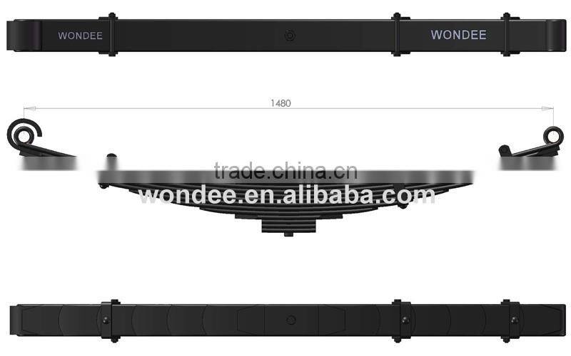 2-PIC-DAEWOO-11 Conventional Truck parts Leaf Spring