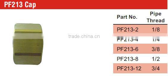 PF213 Cap,Pipe Fitting,Brass Fitting,Pneumatic valve