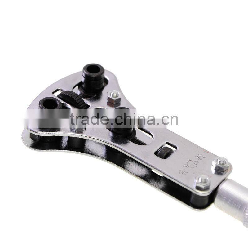 Stainless steel three jaw watch case remover watch repair tools remover with 15 pins