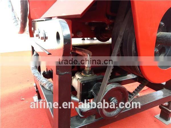 CE approved tractor PTO driven wood chipper with hydraulic feeding