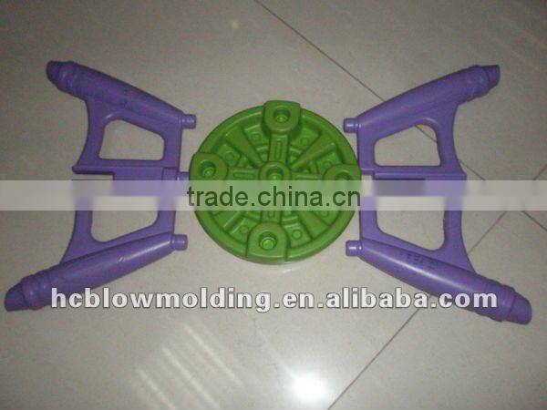 OEM blow molding plactic charis for dinner Shower chair with Back Huizhou factory