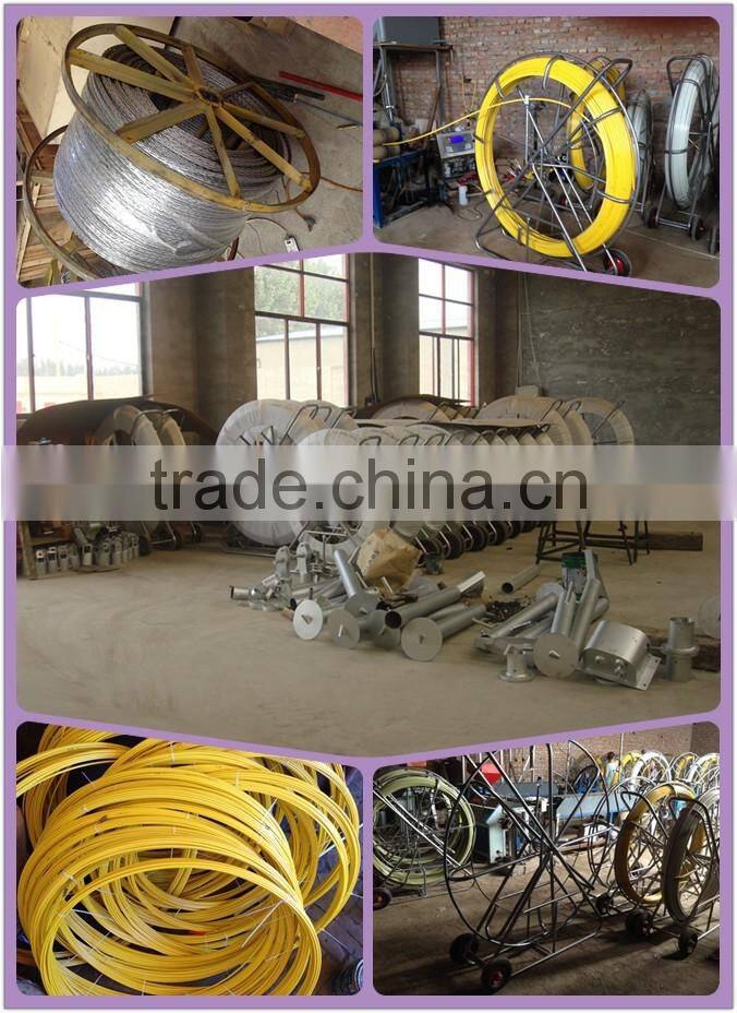 2016 new design Fiberglass conduit snake rod, FRP fish tape, Fiberglass duct rodder