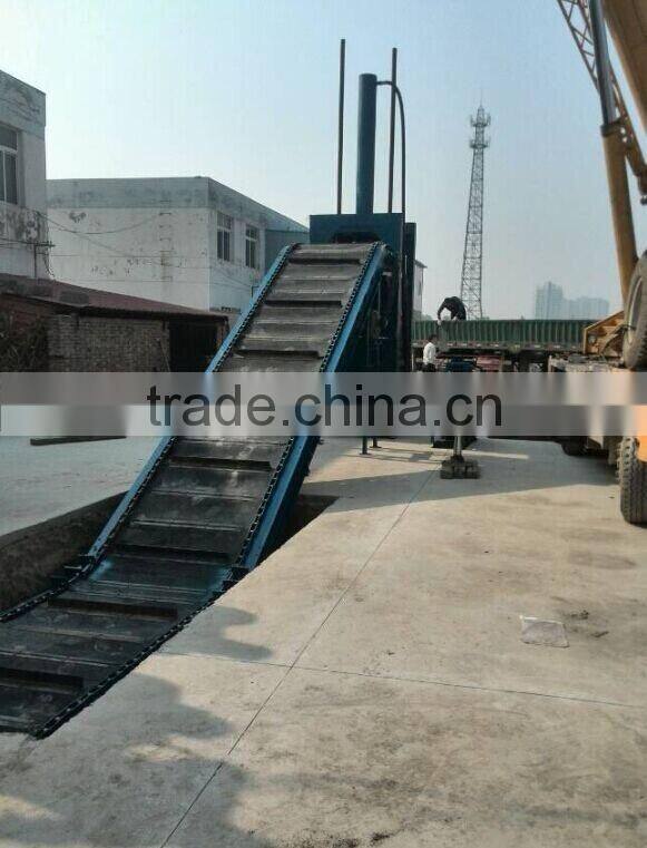 Hydraulic vertical semi-auto Baler machine for PET bottles DBP-100T