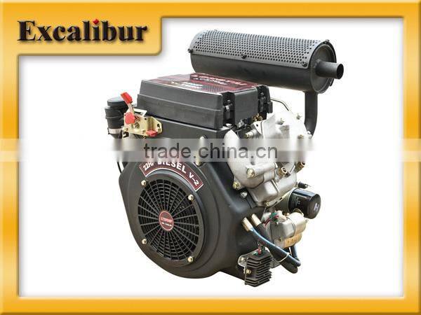 20 HP/ SV840F V-Twin Two Cylinder Small Air Cooled Diesel Engine with 4- stroke