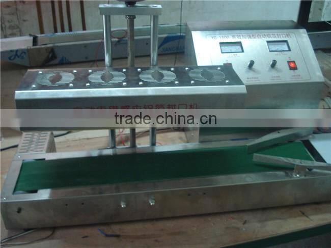 Automatic aluminum foil cap sealing machine with best price