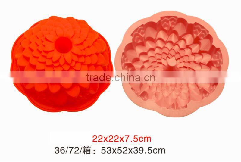 Easy to use silicone cake baking pan