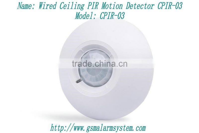 Lower Cost Wired PIR Motion Detector PET IMMUNE PIR SENSOR