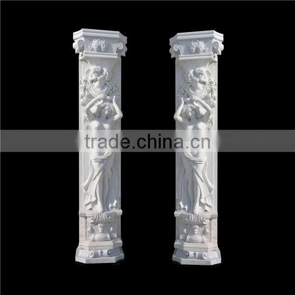 Natural Marble Stone Columns and Pillars
