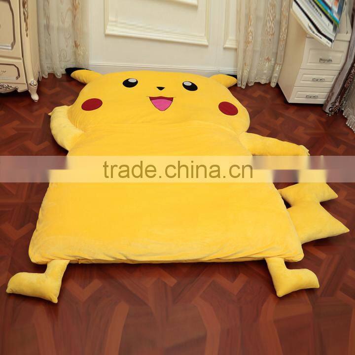 cute animal style Big size floor bed sofa