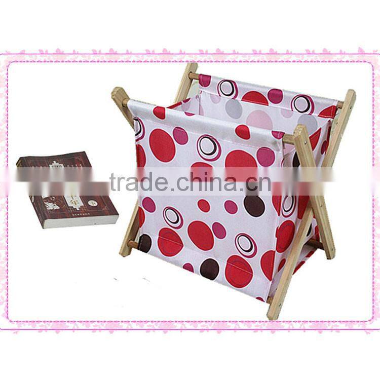 2015 year factory suppliers office display wooden magazine rack for made in China