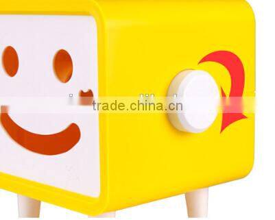 Smile Face Tissue Box,cartoon tissue box