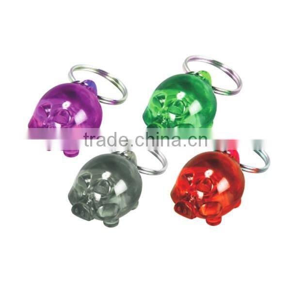Plastic promotional printing key chain