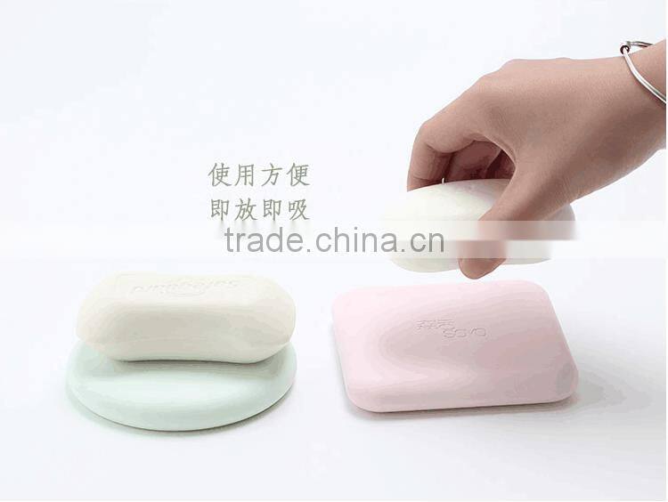 Creative household Moisture absorbent odor removal Diatomite soap holder eco-friendly materials diatomite soap box