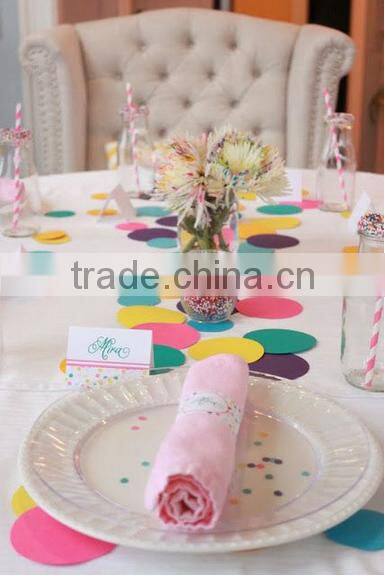 tissue paper wedding confetti and blast confetti