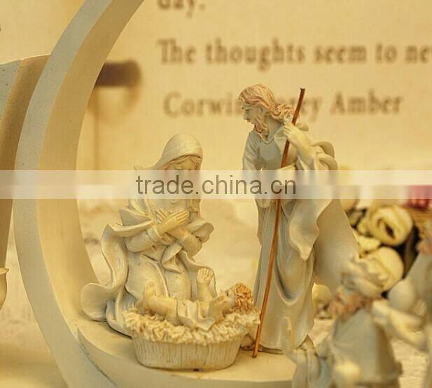 The birth of Jesus Christ Holy figures decorated gift jerusalem souvenir gifts