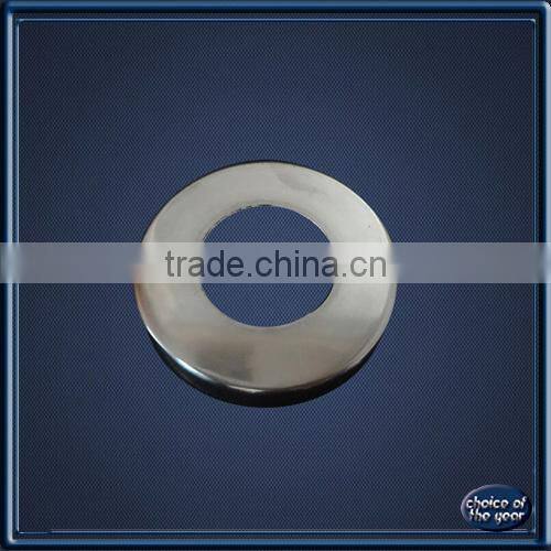 AISI304 201 Polished Stainless Steel Flat Round Base Cover