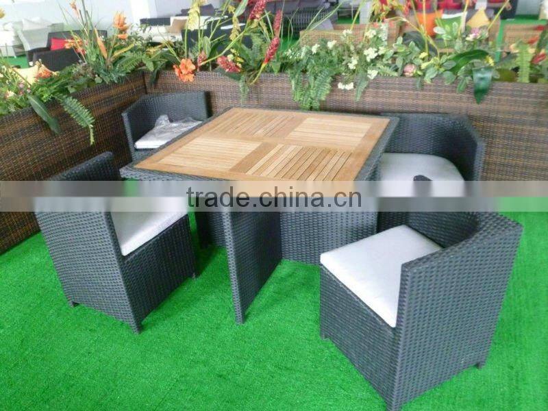 garden storage box teak wood table chair