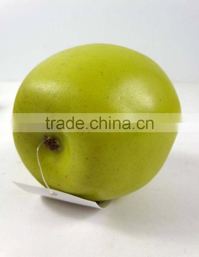 artificial PE green apple for decoration