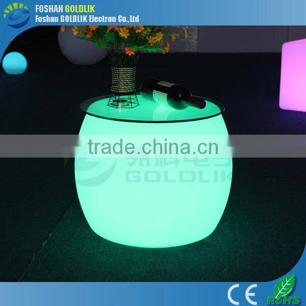 Outdoor waterproof diy led table led lighting furniture GKW-004DR