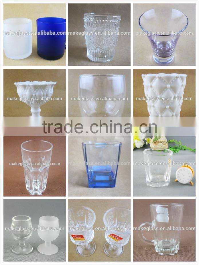 glass cookie jar with printing sun flower