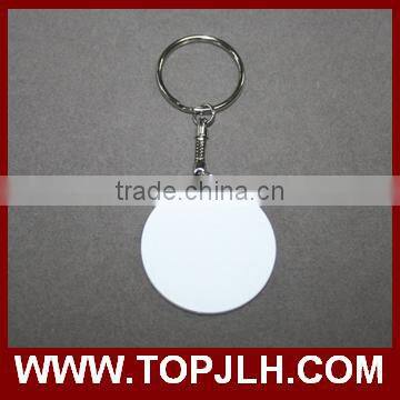 unique personalized image transfer sublimation keychain for printing