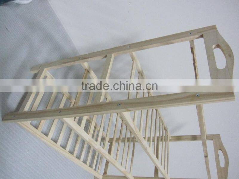 Pine wooden shoe rack