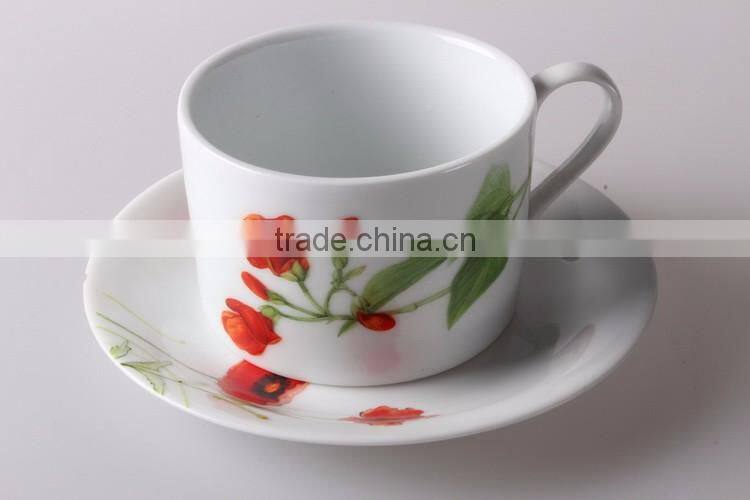 China top factory wholesale porcelain dinnerware tea cup sets hot sale