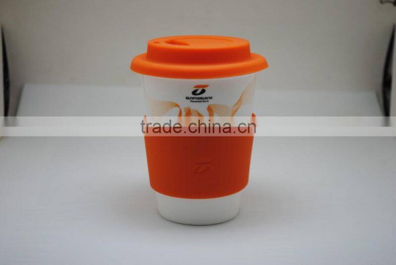 hot promotional items lid for porcelain travel mug with OEM