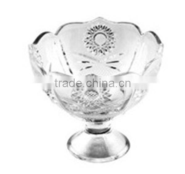 2014 New Design glass ice cream cup