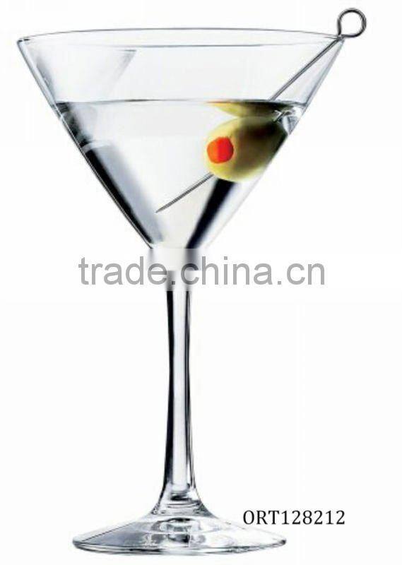 cocktail glass with fancy design