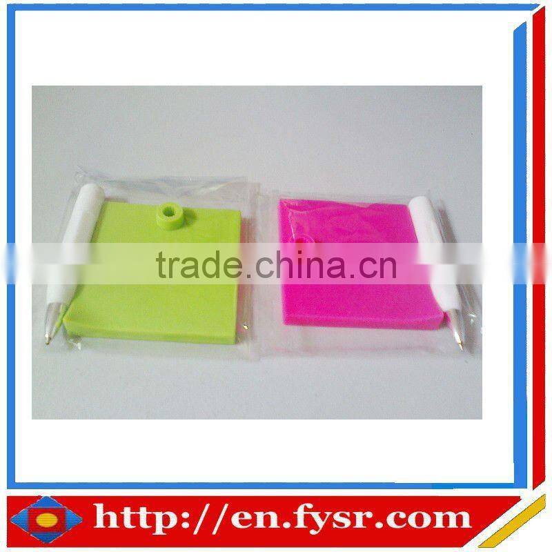 2016 Waterproof silicone Memo Pad/reusable silicone rewriting board