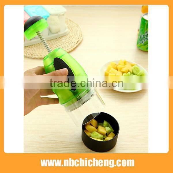 2015 News plastic vegetable chopper manual onion cutter