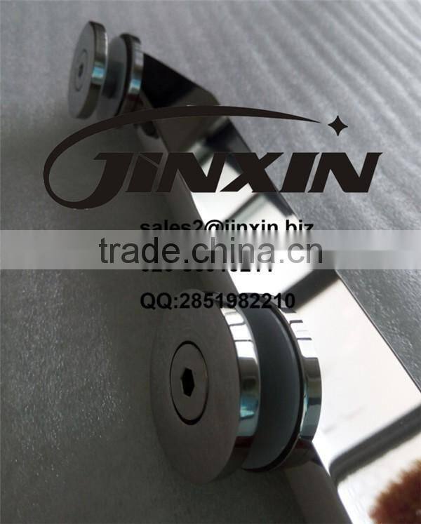 JINXIN HARDWARE- 2205 Frameless Balustrade Post Clamp Stainless Steel Glass Spigot Pool Fence