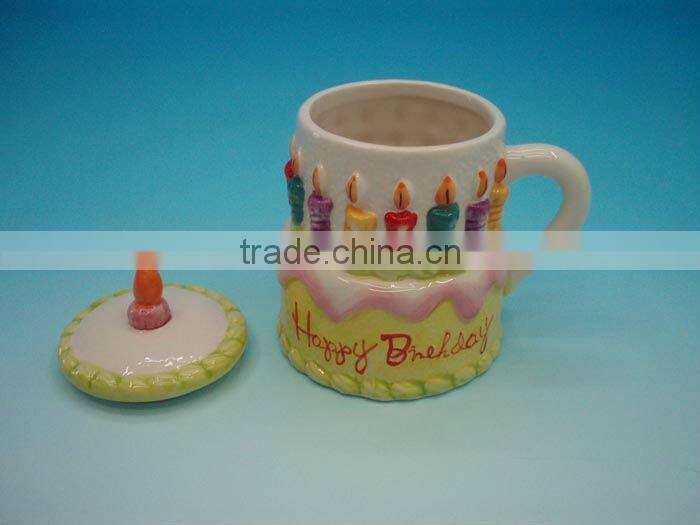 New Design of Ceramic cake Cup