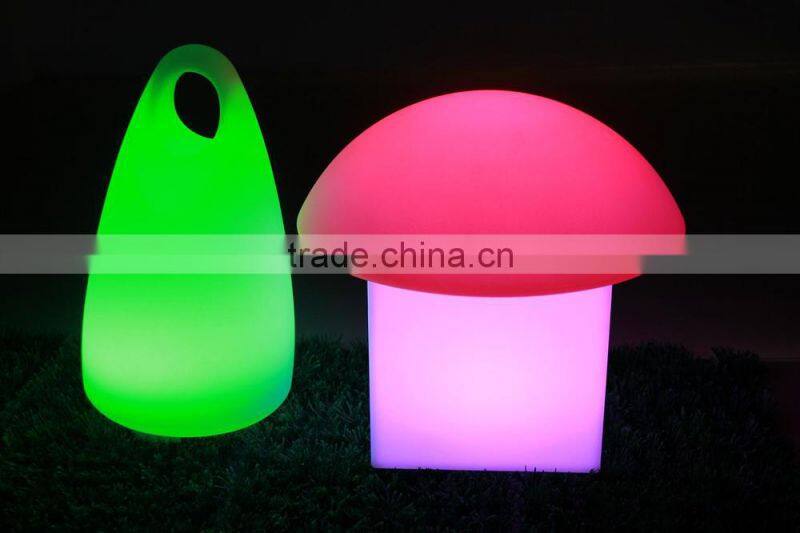 Plastic led light illuminated ball, led table lamp, birthday party ceiling lamp
