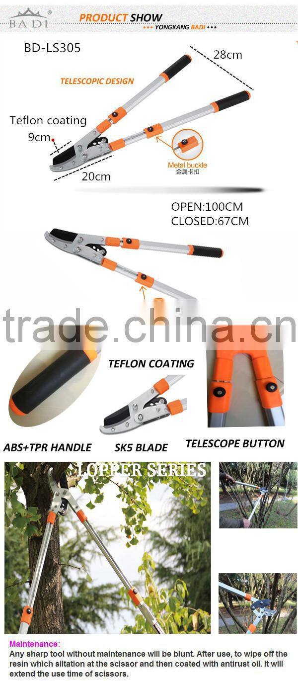 BD-LS305 telescope garden Hedge Shear With Comfortable Handle