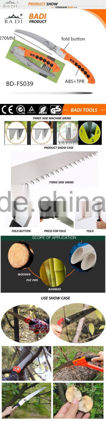 2016 new blister design hot sale long handle pruning saw