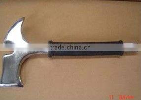 Multi-use axe with steel handle